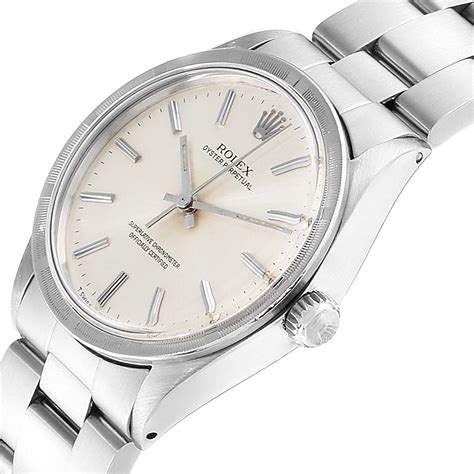 rolex 1007 oyster perpetual steel|Rolex Oyster Perpetual fluted bezel.